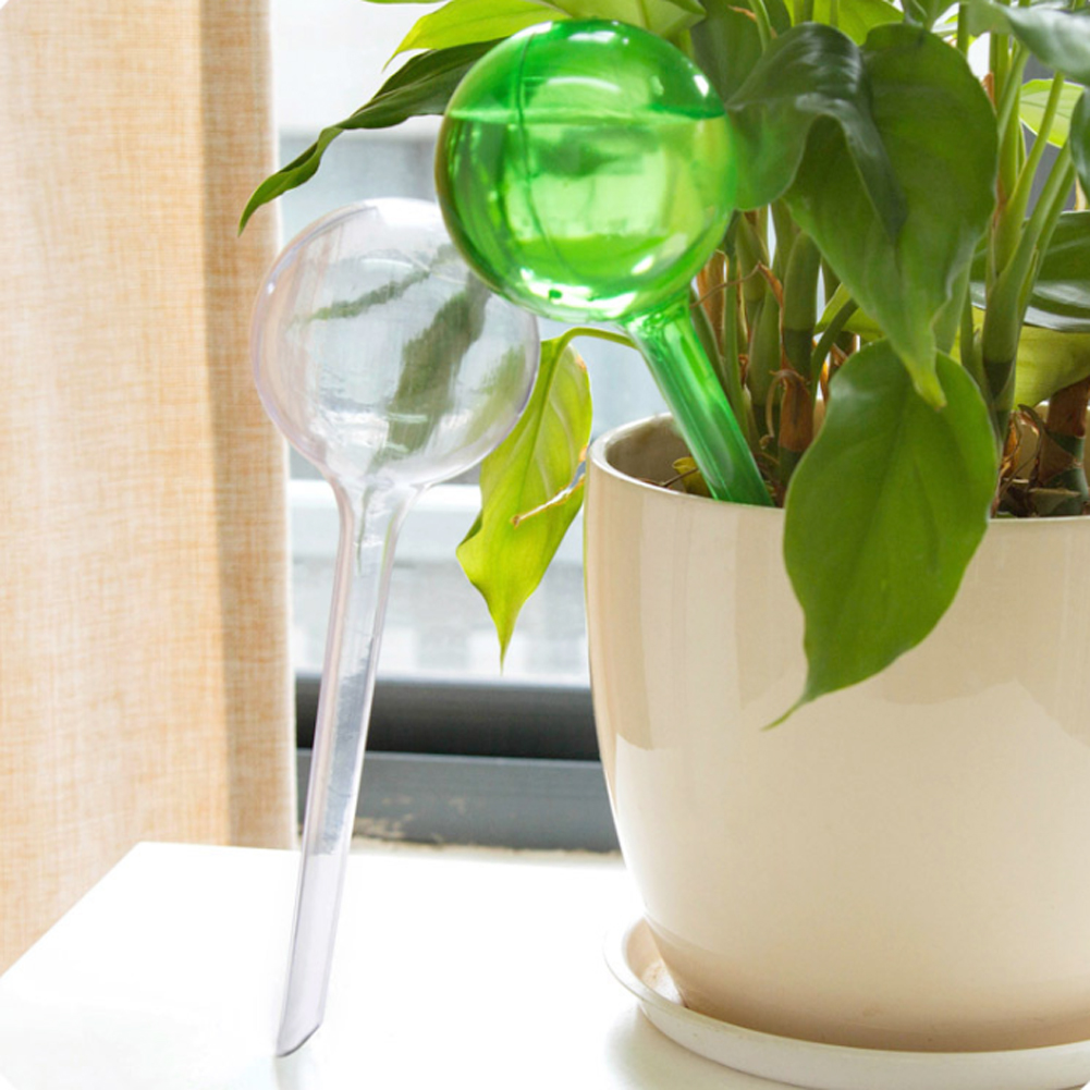 1/2/5 stücke automatische Pflanzen bewässerung Glühbirnen selbst bewässern Kunststoff kugeln Garten wasser kann Zimmer pflanze Gerät Tropf bewässerungs system