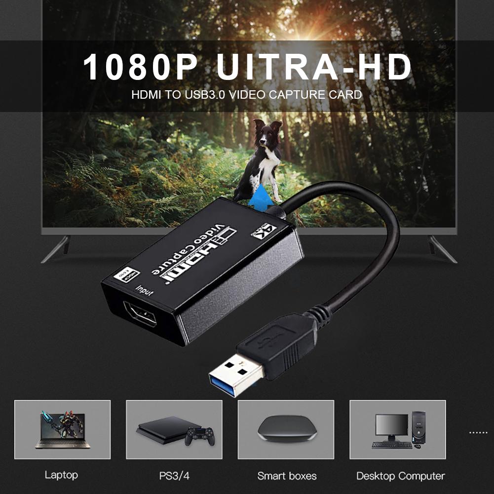 Video capture cards usb 3.0 hdmi video grabber recorder box 1080p 4k optagelse til dslr videokamera action kamera
