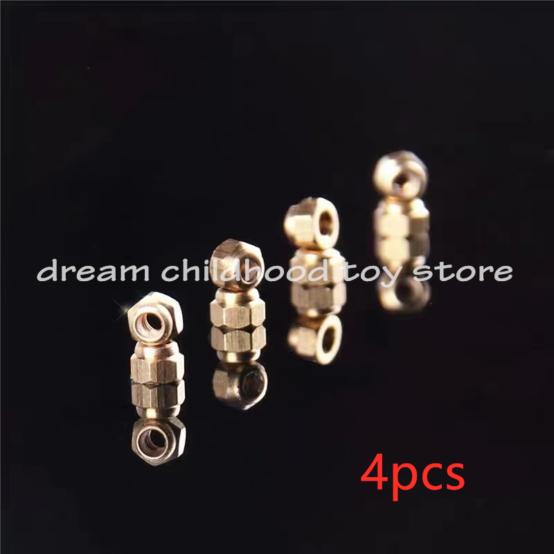 Fingerboard Nylon Self Lock Nuts For Mini Skateboard Nylon Nuts: 4PCS