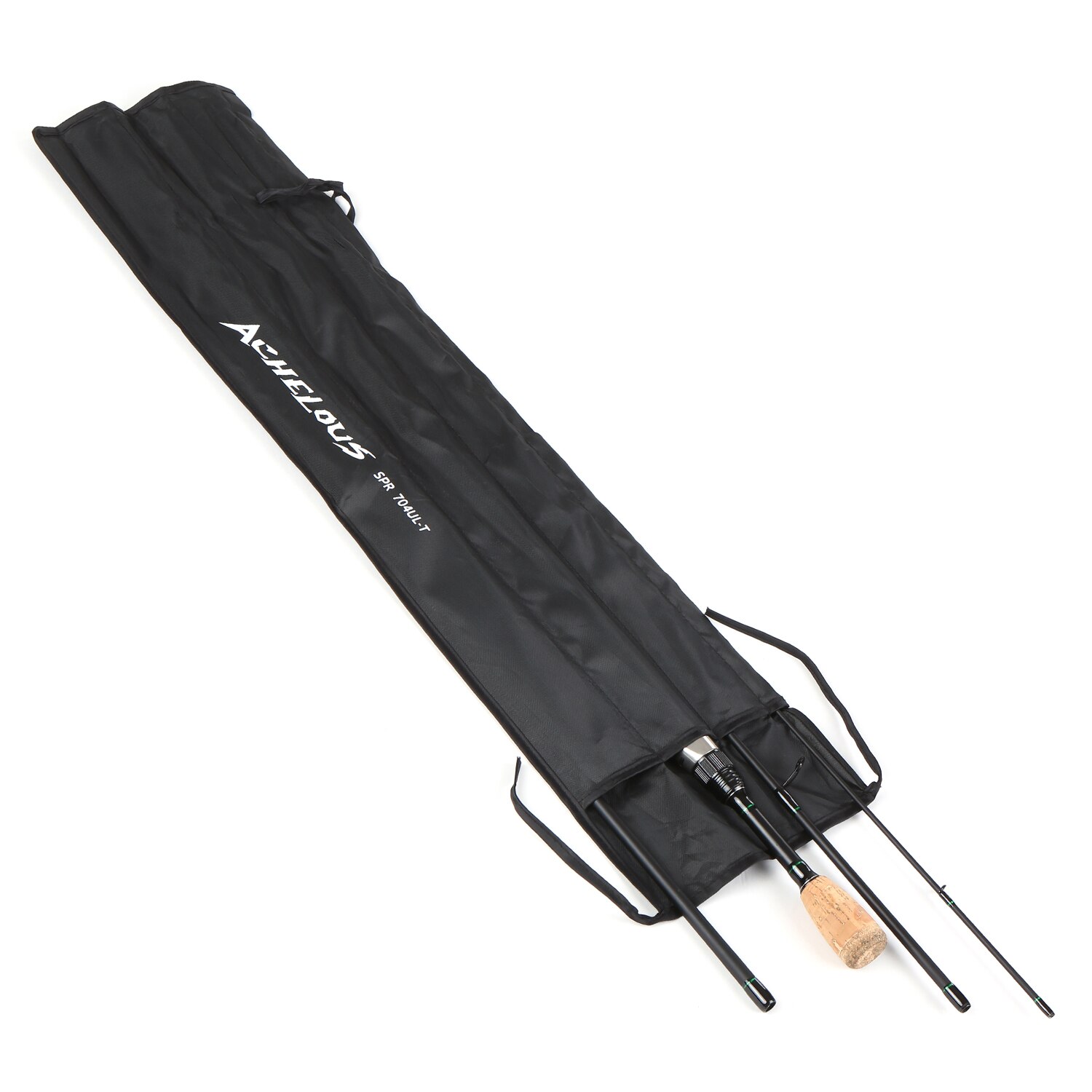 Angelrute Pole Tragbare Reise Spinnen Angelrute 6,8 FT Leichte Kohlenstoff Fiber 4 Stück Angelrute Stange