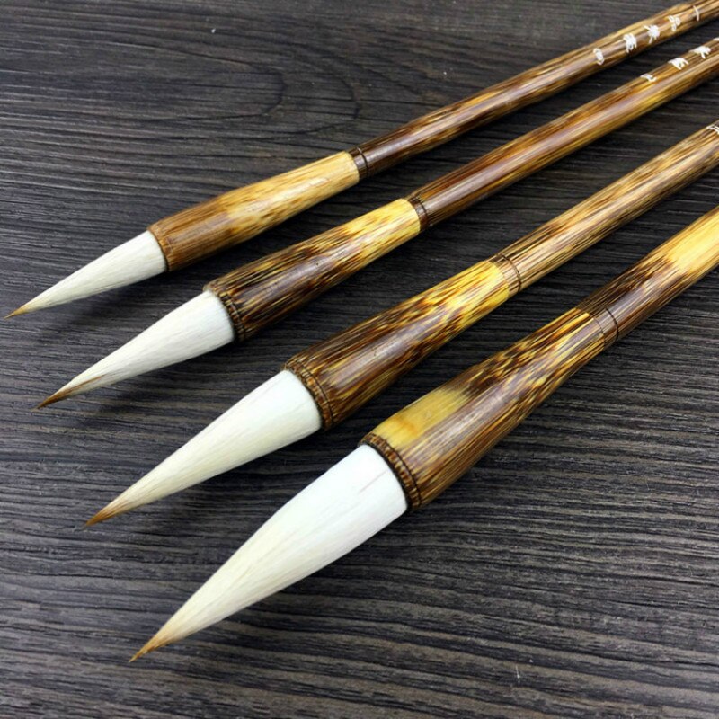 4pcs Mulitple Hair Brush Pen Set Chinese Calligraphy Pen Set Chinese Landscape Painting Calligraphy Brushes Set Tinta China