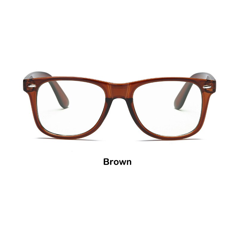 ADriver Goggles Men's Anti Blue Light Computer Glasses Classic Retro Decorative Frames Anti-glaring UV400: Brown