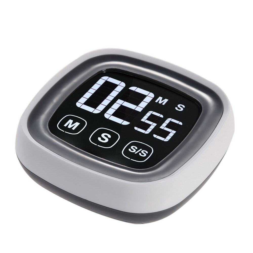 Touch Screen Electronic Kitchen Timer Backlight Digital Cooking Timer Kitchen Digital Timer