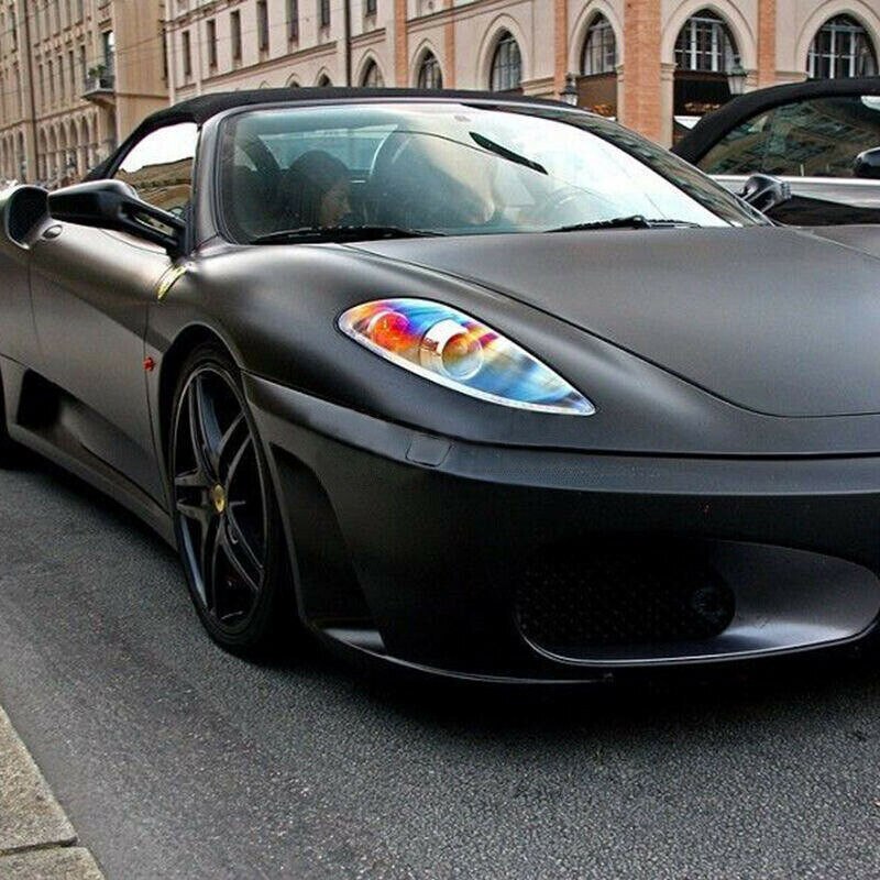 12X60 inch Matte Black Vinyl Film Wrap Car Diy Sticker