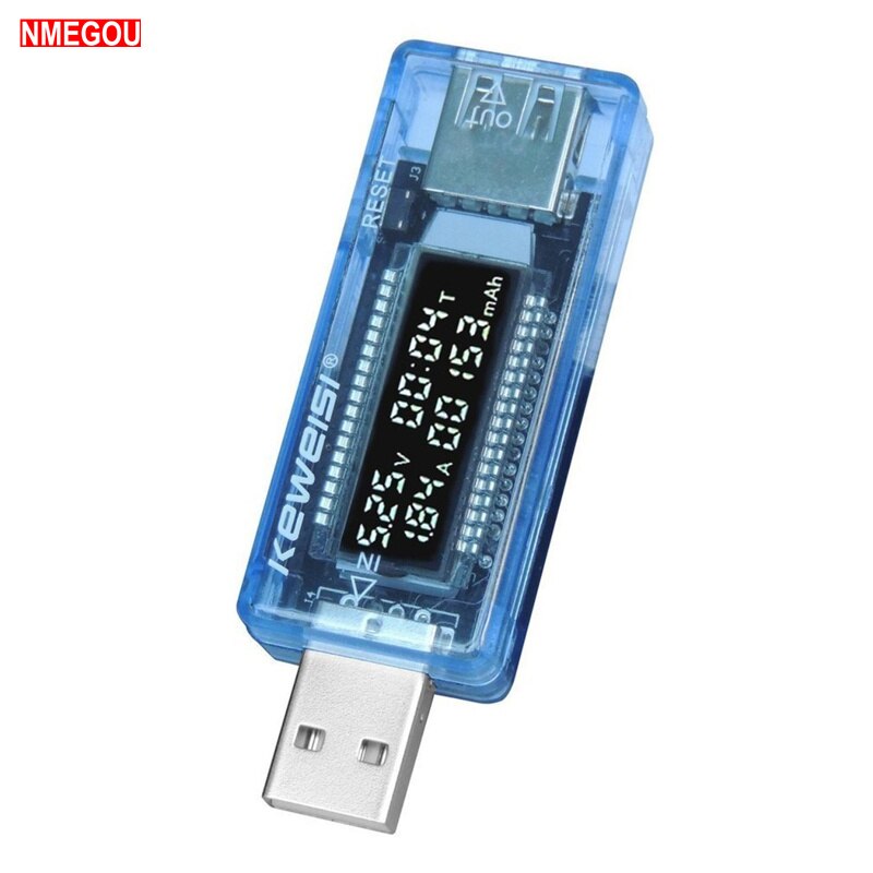 USB Wand Reise Ladegerät Strom Spannung Arzt Telefon Kabel Kapazität Tester für IPhone X XS Max Samsung Huawei Power Bank adapter