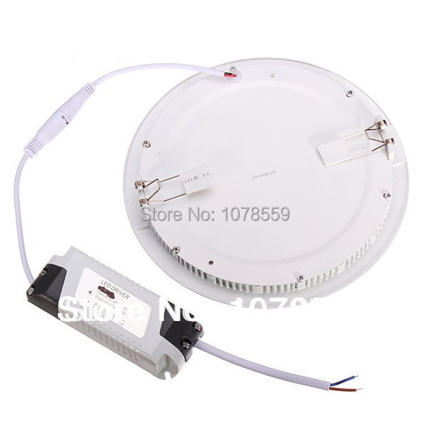 18W led panel lights Epistar chip 1680lm warm white/white round suspended SMD85-265V