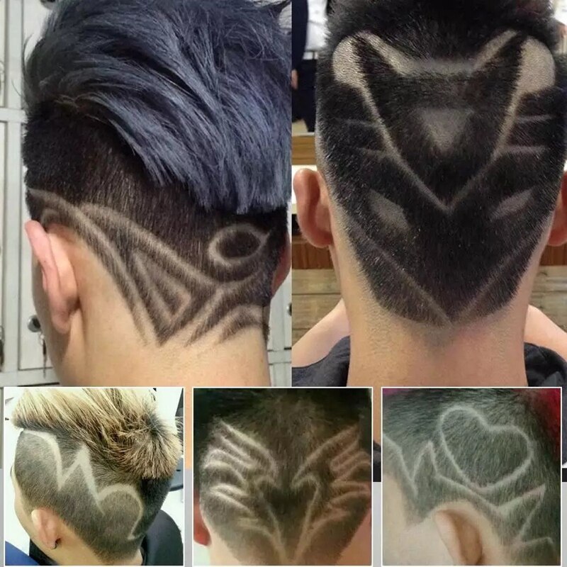 Hår tatovering mønster styling ansigts øjenbryn styling udstyr, hår sculpting pen  + 10 blade