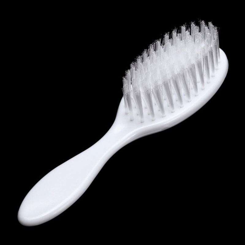 2 pçs escova de cabelo do bebê pente conjunto para recém-nascidos crianças infantil segurança couro cabeludo massagem h37a