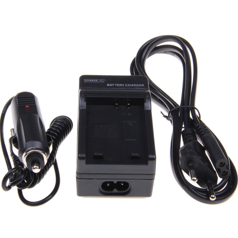 Battery Charger & Car Adapter DMW-BCJ13 BCJ13E BCJ13GK BCJ13PP for Panasonic Lumix DMC-LX5 LX5GK LX5K LX5W LX7 LX7GK LX7K LX7W