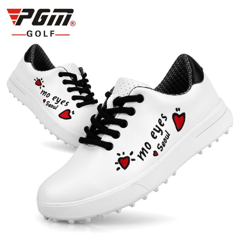 PGM outdoor waterproof non-slip girl golf shoes
