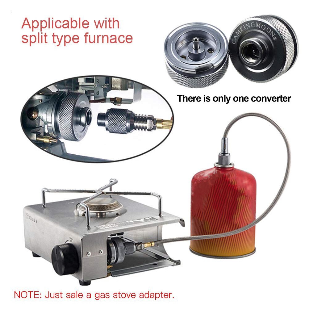 Adaptateur Pour Bouteille De Gaz Camping – Cuisinière – Pique-nique – Aluminium – Neuf