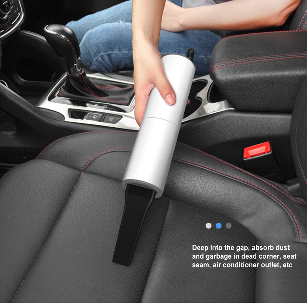 Draagbare 120W Auto Draagbare Mini Stofzuiger Handheld Kleine Auto Stofzuiger Zuig Voor Thuis Desktop Auto Stofzuiger
