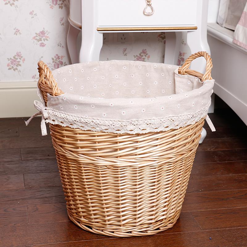Vuile wasmand rotan opslag mand wasmand vuile kleren rotan met oren vuile kleren opslag wasmand emmer b: Old  farmer  3