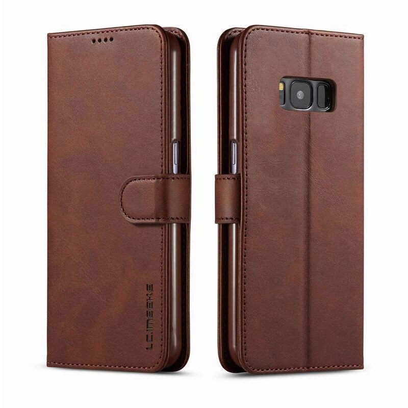 Voor Samsung S8 Plus Case Lederen Vintage Telefoon Case Op Samsung Galaxy S8 + Gevallen Flip Magnetic Wallet Gevallen Voor samsung S 8 Cover