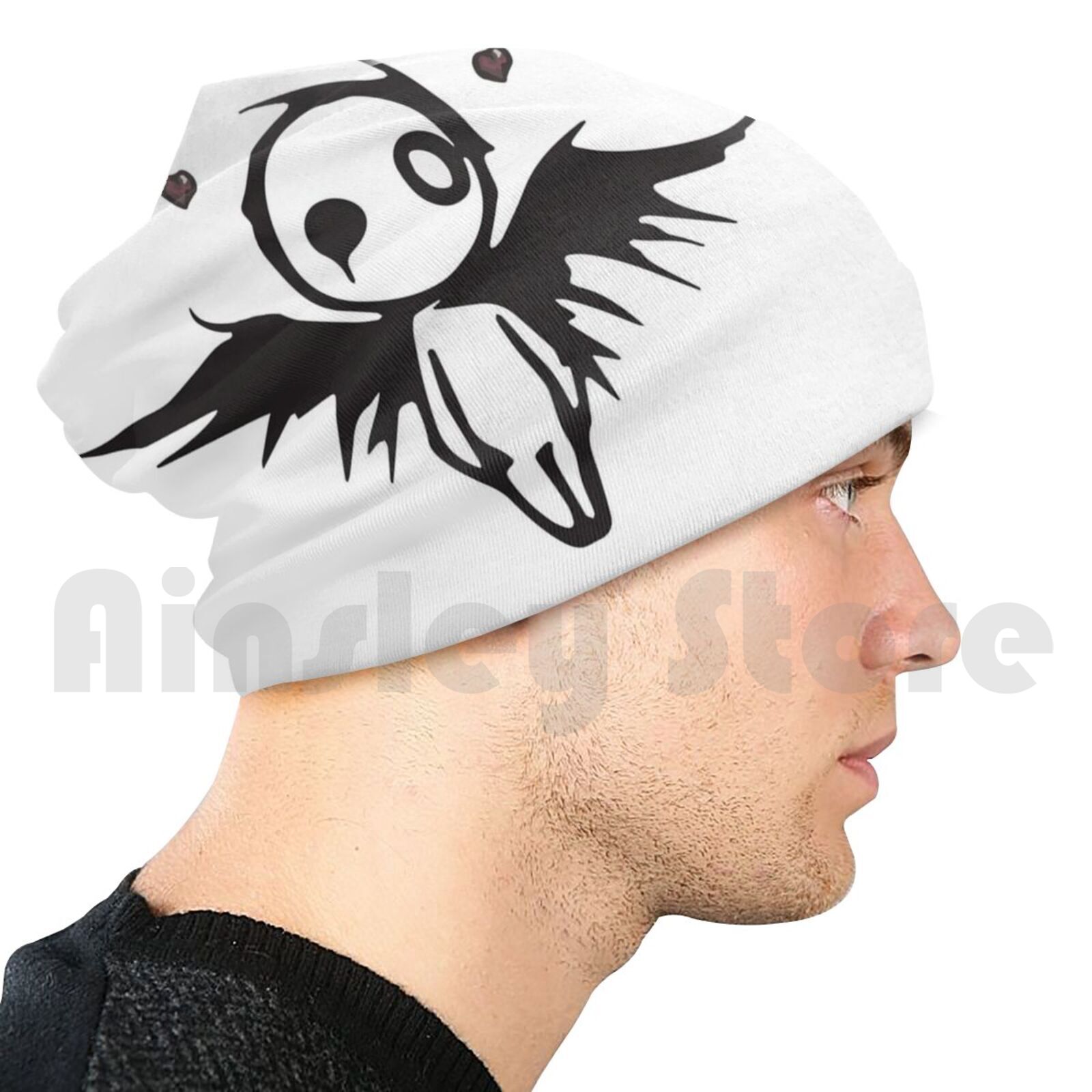Emo Love Angel Beanies Knit Hat 1625 Beanies Print Gothic Goth Angel Love Peace Music Musical Emocore Hardcore Band: Adult Knit Hat