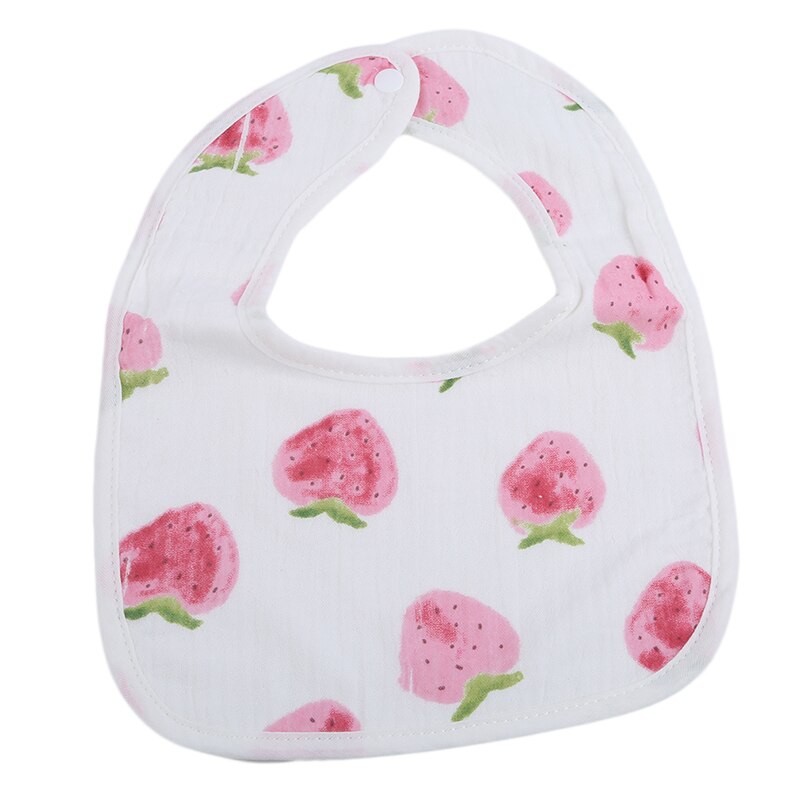 Baby Bibs - Waterproof Cartoon Pattern - Cotton Polyester - Unisex Infant Saliva Towel