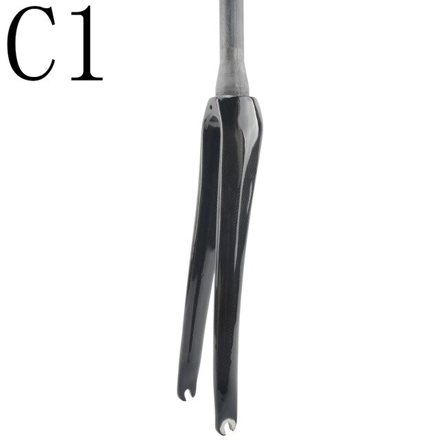 Full Carbon Voorvork Racefiets Voorvork Fietsonderdelen 700c 3K Afwerking Glossy Matte Fietsen Accessoires Superlight 377G: C1