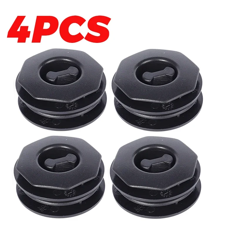 8 Kit Universal Car Floor Mat Clips Retention Holders Grips Carpet Fixing Clamps Buckles Anti Skid Fastener Trims Rivet Styling: Blue