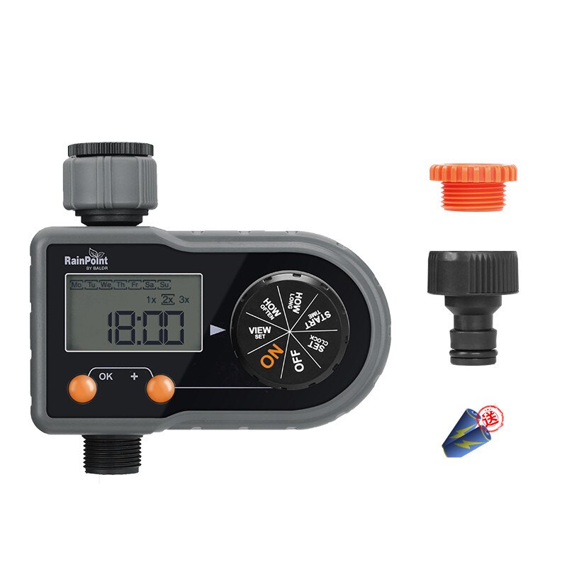Trädgårdsbevattningstimer bevattningskontroller programmerbar automatisk elektronisk bevattningstimer smart bevattningstimersystem: Default Title