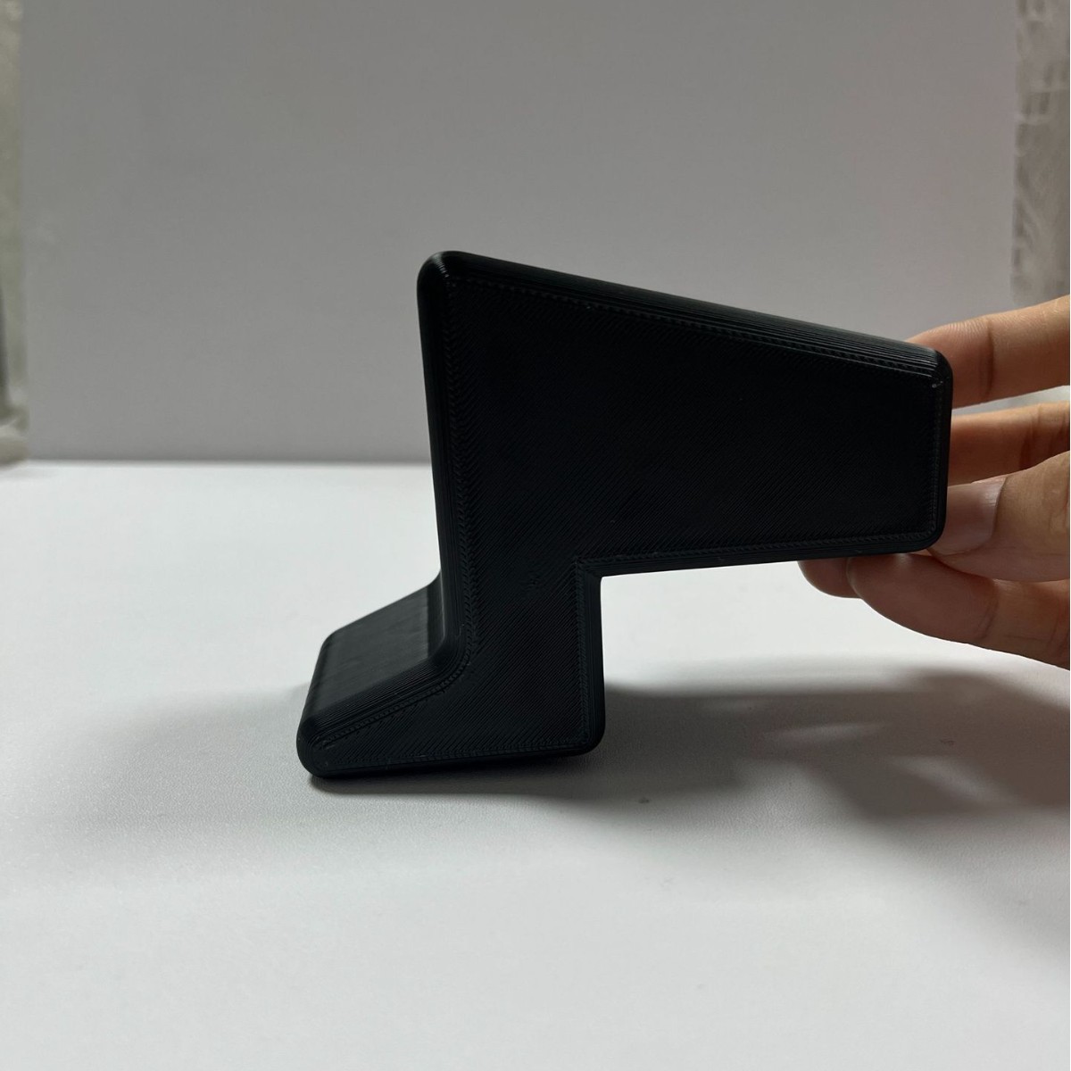 Fermaporta da 1 pezzo: cuneo per finestre e porte per carichi pesanti con base antiscivolo, installazione semplice, per casa, ufficio, bagno, cucina: Grigio