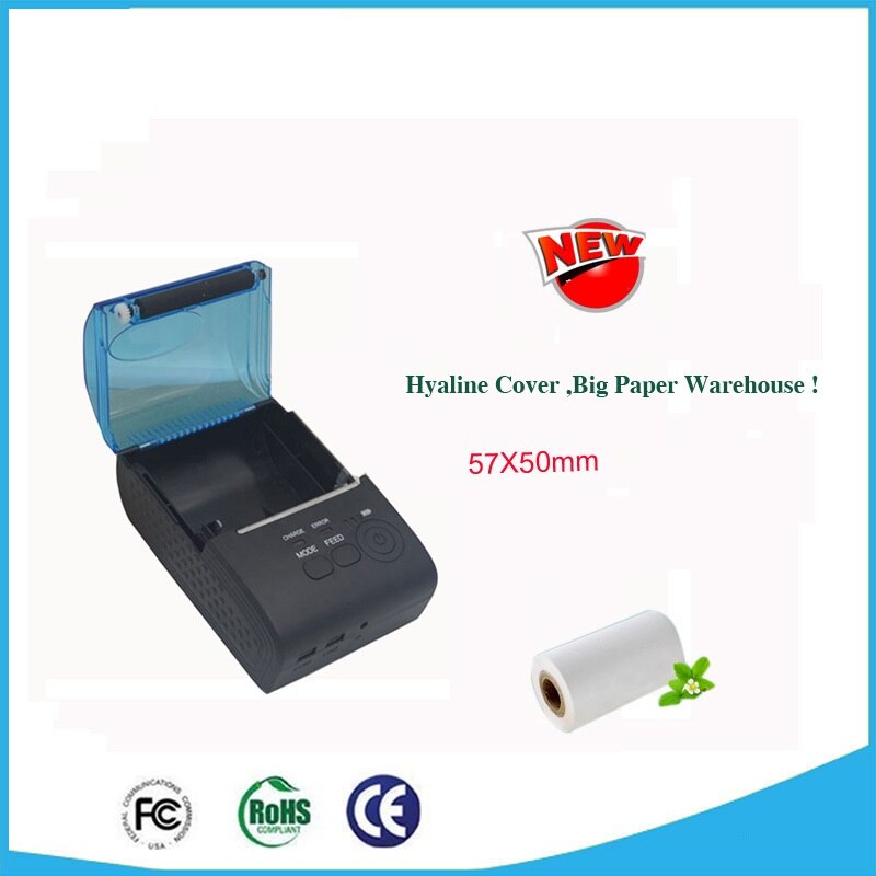 Handheld pos directly thermal receipt printer 58mm bluetooth android IOS printing machine 590AI can provide SDK for developing