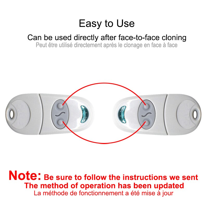 Clone CAME TOP 432 NA EV EE, télécommande de porte de Garage 433mhz, TOP432NA TOP432EE TOP432EV