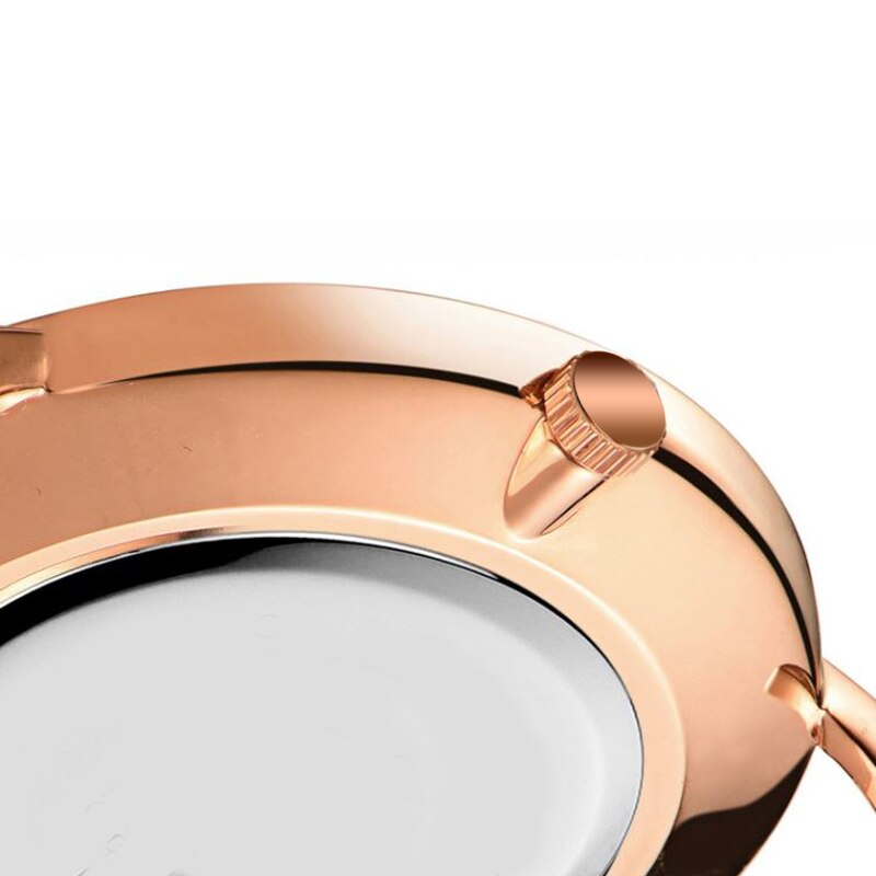 schaal horloge hoofd horloge accessoires unisex rose gouden zilveren horloges