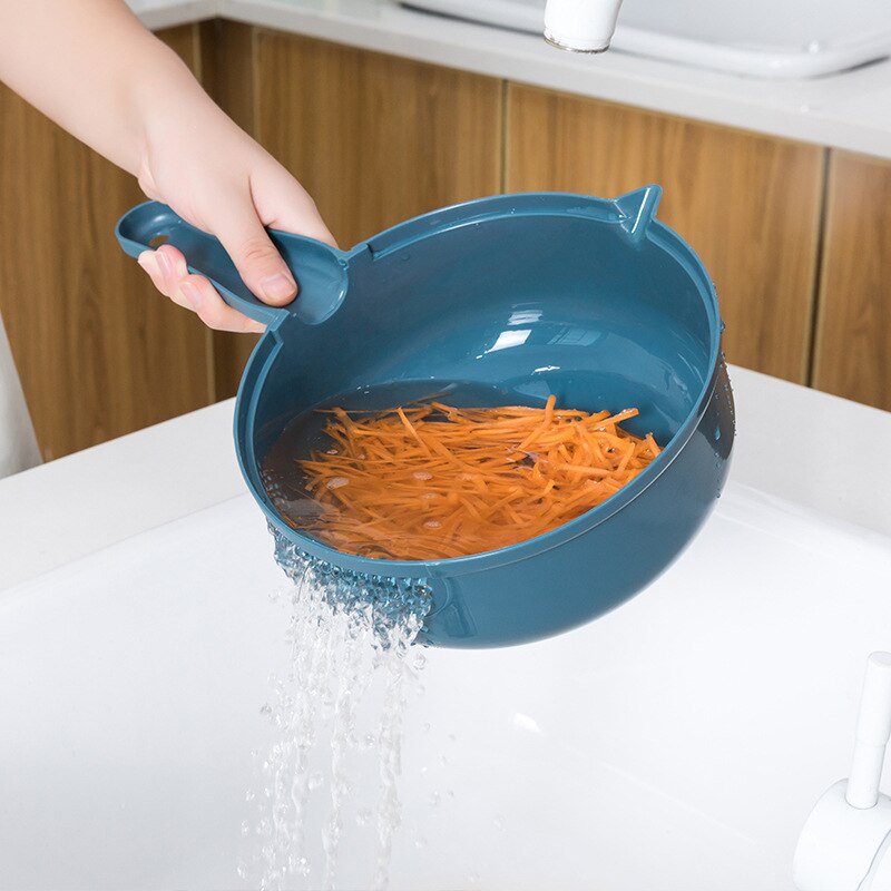 Multi-Function Vegetable Chopper Grater Carrots Potatoes Manually Cut Shred Graters For Kitchen Convenience