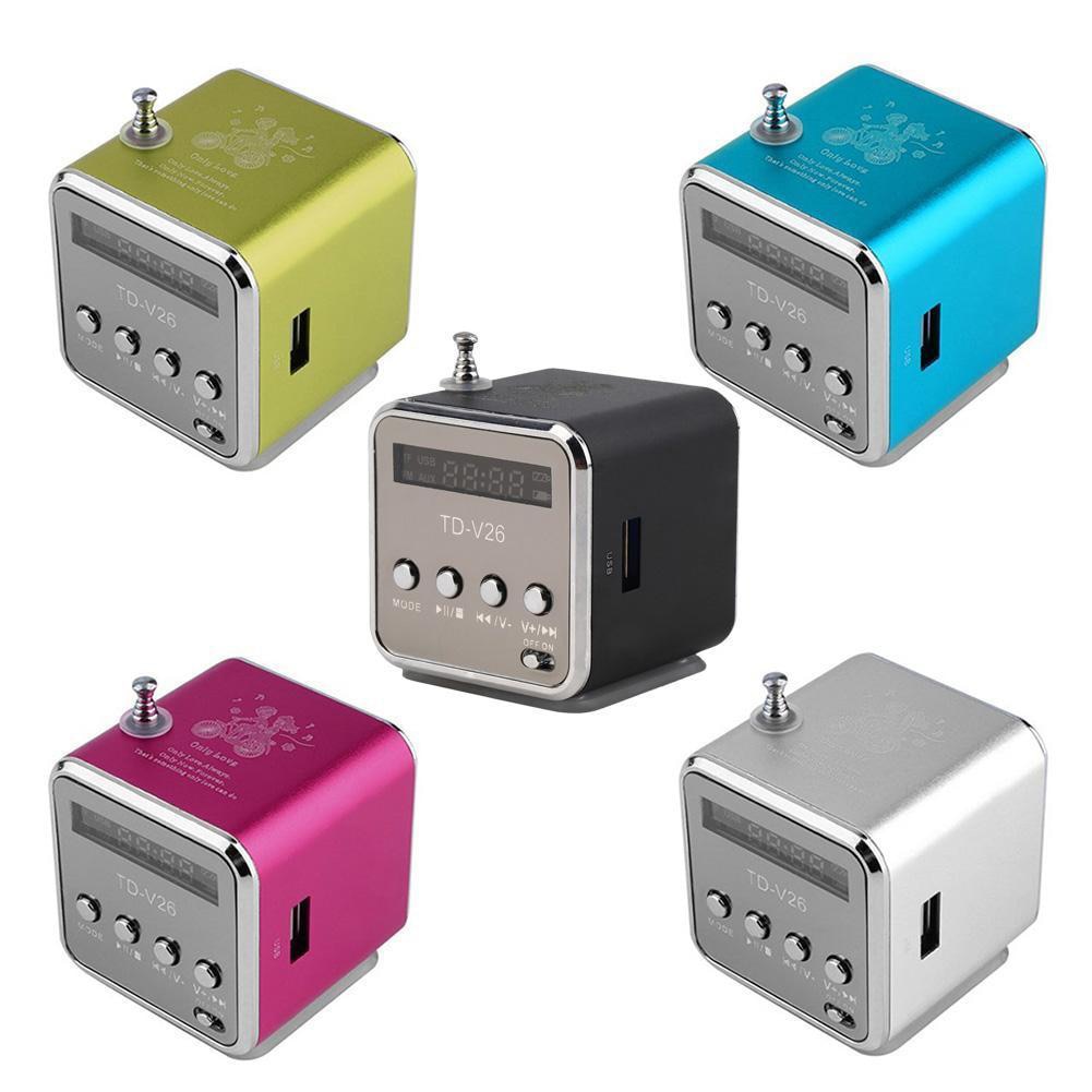 Mini Digital tragbar Radio Fm Mini Radio Internet Fm Radio lautsprecher USB SD Karte Spieler Für praktisch Pc Musik Spieler MP3 MP4