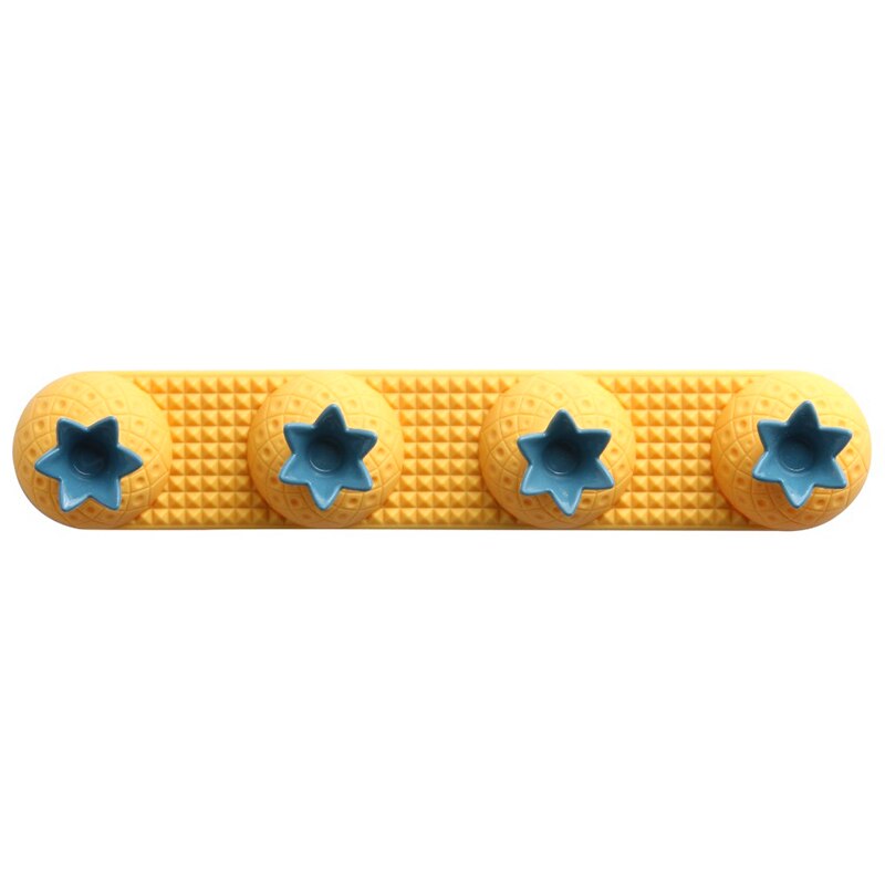 Badkamerhaken gereedschap sleutelhanger wandhaken waterdichte zelfklevende haken herbruikbare naadloze ophanghaak keuken badkamer kantoor: Geel