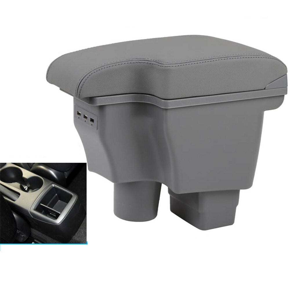 Pour Mazda 2 skyactiv version cx3 CX-3 accoudoir boîte centrale magasin contenu boîte avec USB cx 3 accoudoirs boîte cx3