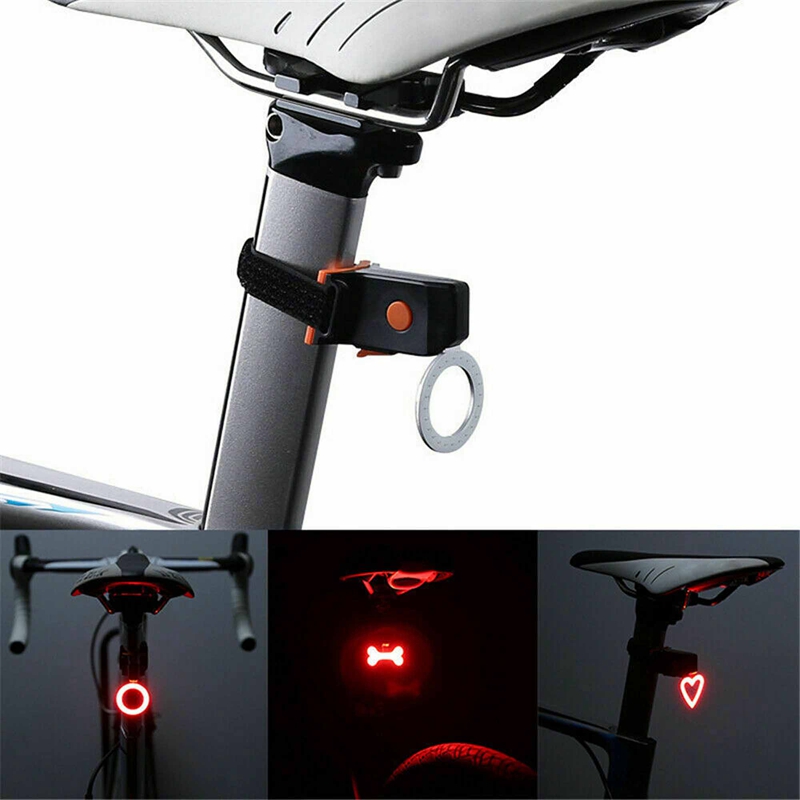 Fiets Achterlicht Usb Oplaadbare Fiets Achterlicht Veiligheid Waarschuwingslampje Fiets Accessoires