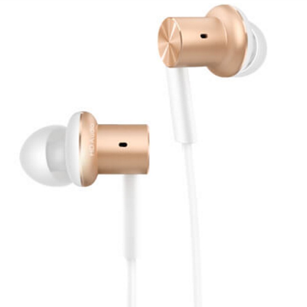 100% Xiao mi hybride/Pro HD écouteurs intra-auriculaires HiFi mi Piston 4 avec mi c cercle fer mi fixe pour téléphone et MP3