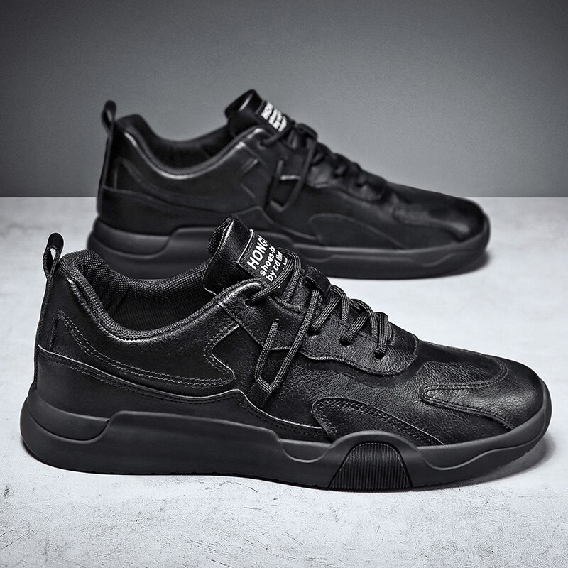 Zapatillas deportivas de suela baja para hombre, zapatos informales a la para exteriores, impermeables, cómodos, transpirables, planos para adultos