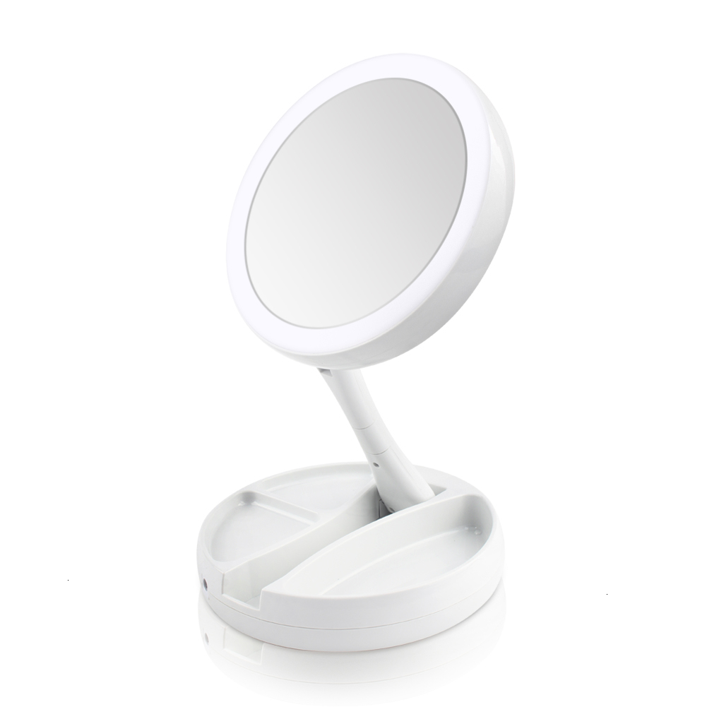 Gérard Brinard verlichte make up spiegel LED spiegel incl. batterij - 5x vergroting