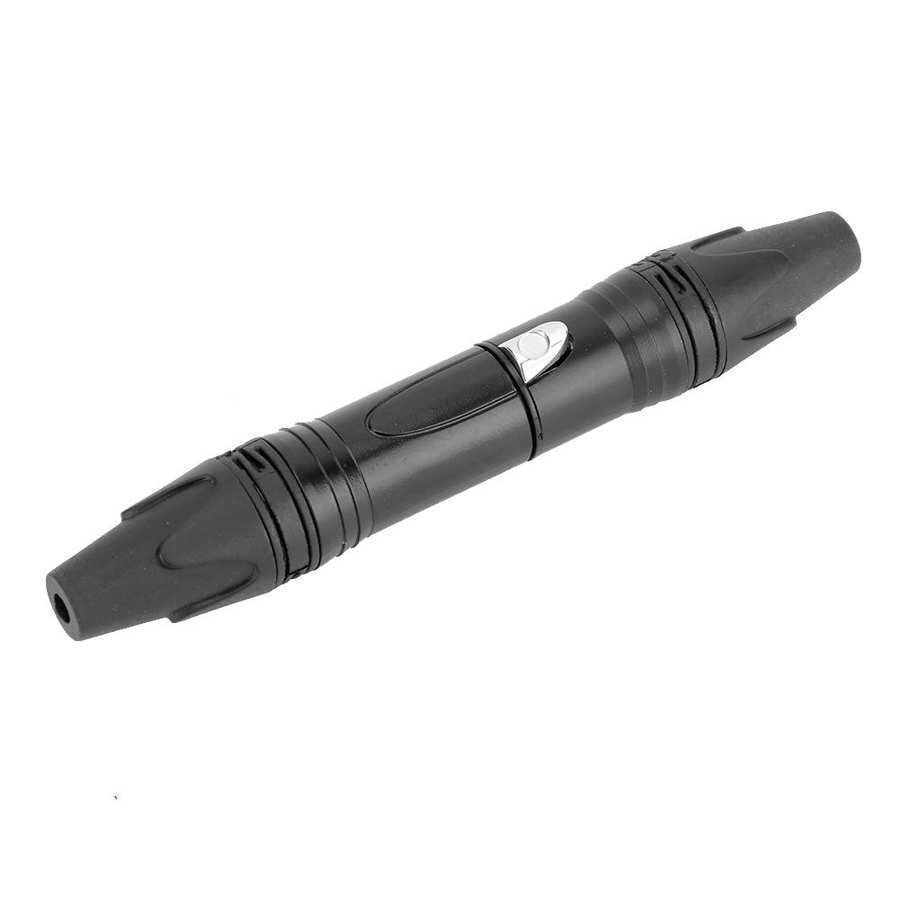 5 Pairs 3/4-Pin XLR Plug Audio Socket Adapter For Power Microphone Connector