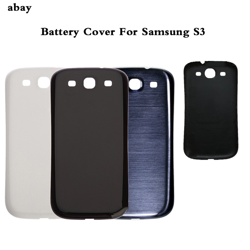 Batterij Back Cover Voor Samsung Galaxy S3 i9300 GT-i9300 Achter Behuizing Batterij Deur Case Vervanging Onderdelen
