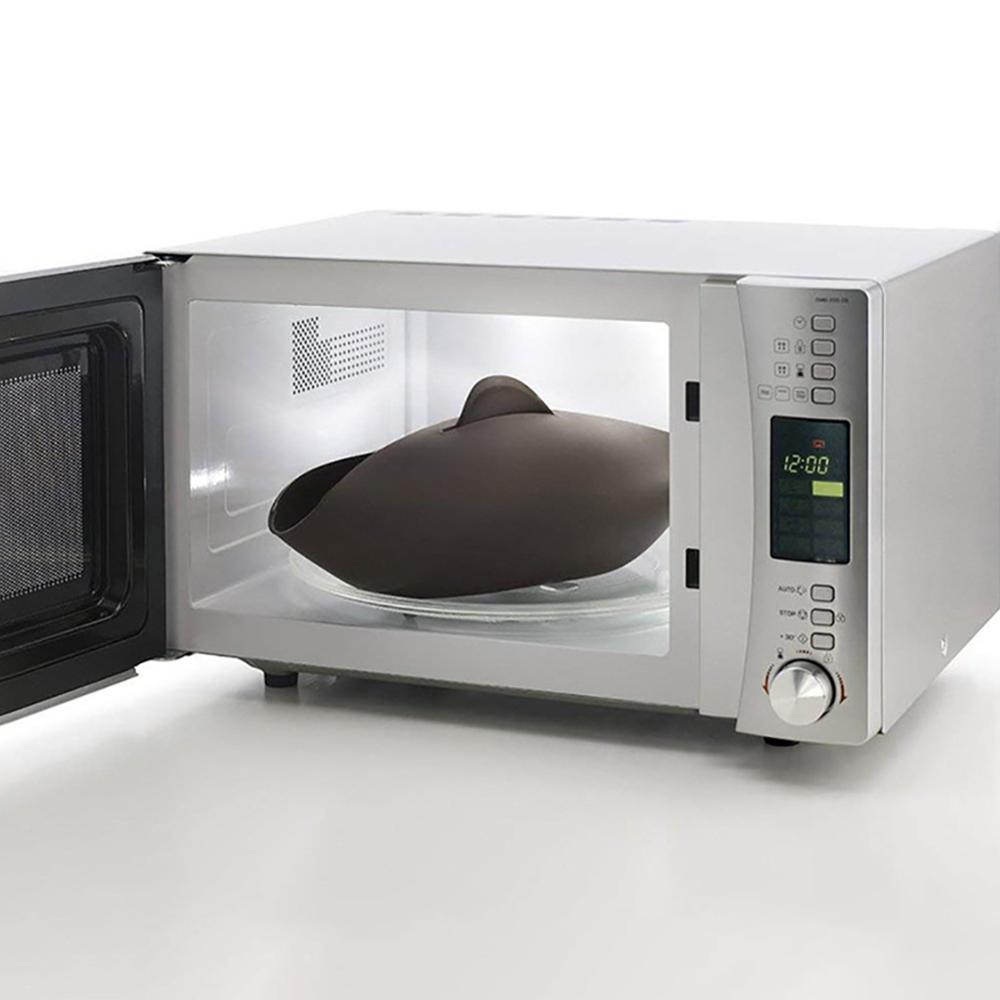 Vaporera de silicona para horno de microondas, hervidor de pescado, olla de comida, tazón de verduras, cesta, herramientas para cocinar y hornear
