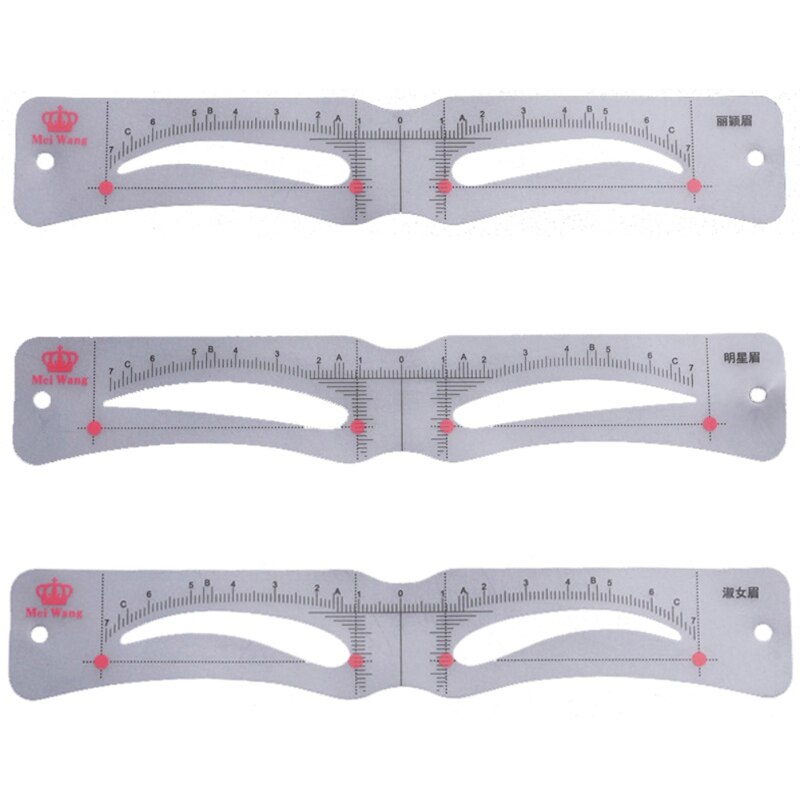 12PCS Reusable Drawing Guide Card Eyebrow Template Shaping Tool Shaping Grooming Eyebrow Stencil Set