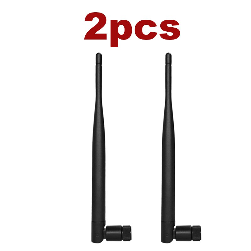 2.4Ghz Wifi Antenne Pbx Antena 2.4G Booster Auto Para Modem Sma Hf Telefoon Longo Alcance Signaal Router Lte gsm Wifi Carro: 2pcs