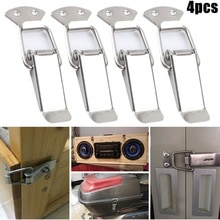 4× Spring Clip For Leaf Of Table Steel Toggle Latch Catch Buckle Underside Stainless Steel Toggle Latches Hand Tool