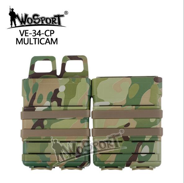 WoSporT MG-02 SCHNELLE mag Taktische Weste Zubehör Kasten Beutel Außen Mittlere Größe Viele Farben Kasten: CP