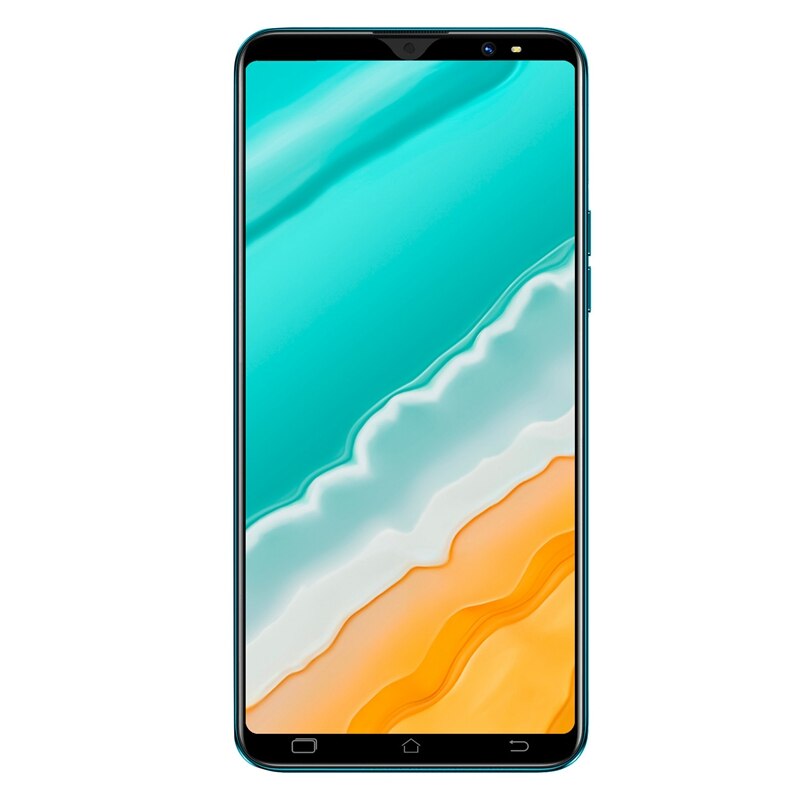 P50 Smart Phone 5.0 Inch MTK6572 512MB+4GB Memory 2 Million Pixels Dual Card Dual Standby Android 4.4.2: green US plug