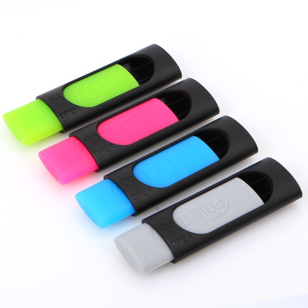 1pcs Ink Eraser Friction 50mm*20mm Rubber Eraser Stationery Kids School Supplies For Erasable Pen