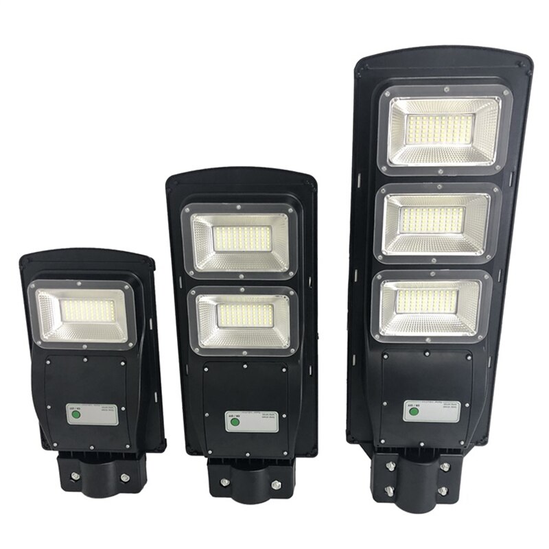 Polykristallijne Zonnepaneel Lichtregeling Radar Sensor Lamp outdoor lithium-ijzerfosfaat Batterij outdoor wall Street Verlichting
