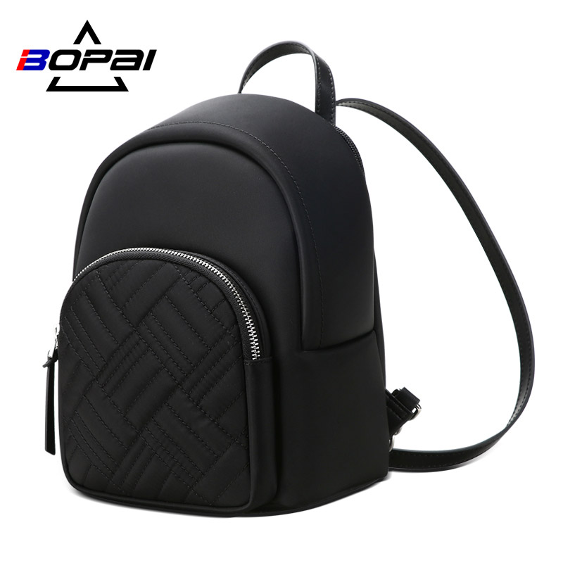 BOPAI sac à dos femmes coréen Mini sac à dos Simple sauvage tendance étudiant sac