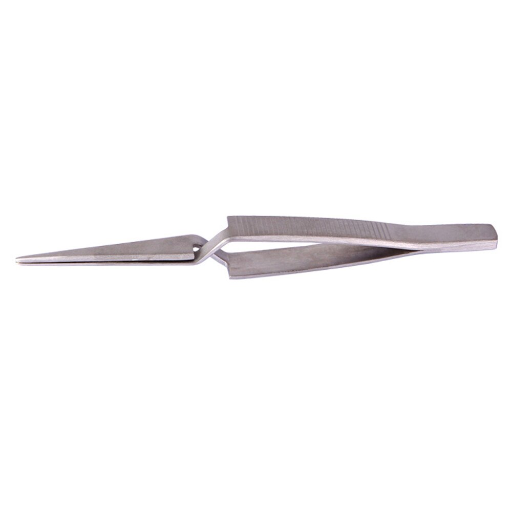 Roestvrijstalen pincet met omgekeerde werking, bst -f12.5 pincetten met omgekeerde werking, puntkop, antimagnetische clip, onderhouds- en reparatiegereedschap