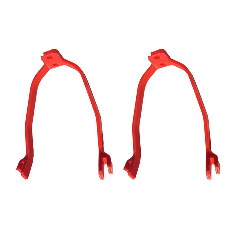 2 pièces Support de garde-boue arrière de Scooter électrique Support rigide pour pièces d'accessoires de Scooter Xiaomi Mijia M365/M365 Pro: Red