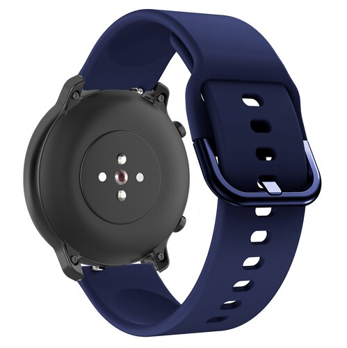 Silicone Band for Realme Watch S Strap Watchband Bracelet Sport Replacement Wristband for Realme Watch correa: Midnight blue( / for Realme Watch S