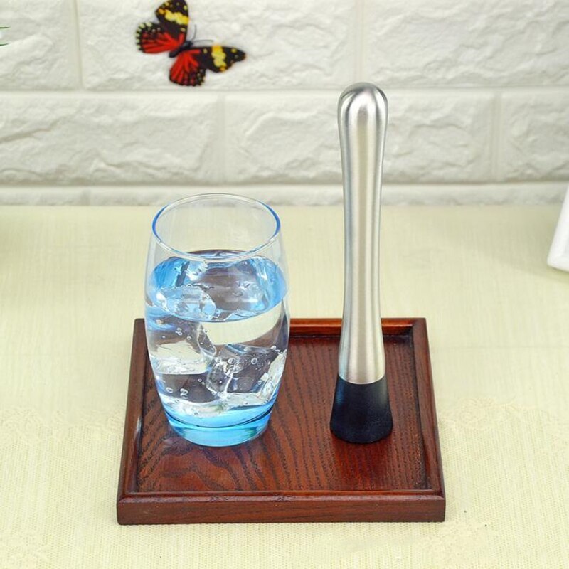 DIY Drink Fruit Muddlers Ice Crusher Barware Bar Tools Cocktail Muddle Stainless Steel Bar Mixer Ice Crushing Tools